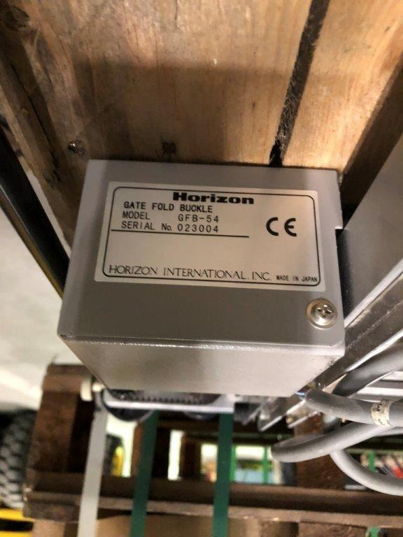 Falzmaschine Horizon AFC-546 AKT semi-automatic adjustable combination folder with shingle press delivery Horizon PST-40: das Bild 14