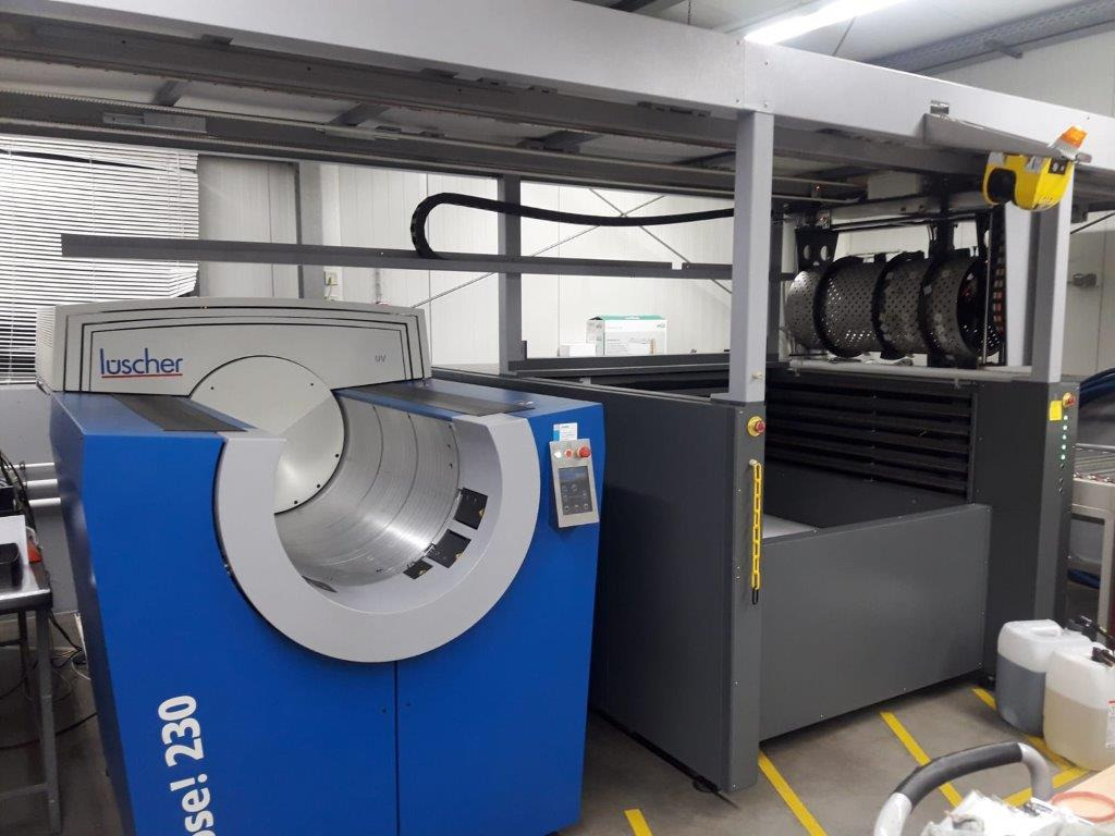 Lüscher XPose 230 UV CtP system - Druckmaschine: das Bild 1 Lüscher XPose 230 UV CtP system - Druckmaschine: das Bild 1