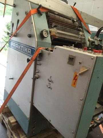 Offsetdruckmaschine MAN Roland Practica PR 00 single-color offset press with imprinting unit for numbering: das Bild 15