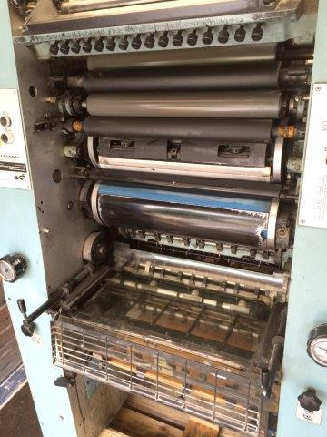 MAN Roland Practica PR 00 single-color offset press with imprinting unit for numbering - Offsetdruckmaschine: das Bild 5 MAN Roland Practica PR 00 single-color offset press with imprinting unit for numbering - Offsetdruckmaschine: das Bild 5