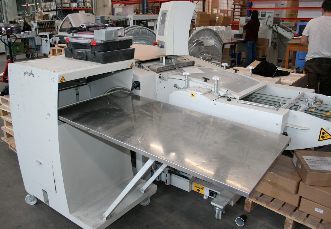 Palamides Delta 502 package banding delivery - Falzmaschine: das Bild 1 Palamides Delta 502 package banding delivery - Falzmaschine: das Bild 1