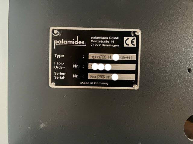 Parcel delivery Stack delivery Palamides Alpha 700 HD - Falzmaschine: das Bild 3 Parcel delivery Stack delivery Palamides Alpha 700 HD - Falzmaschine: das Bild 3