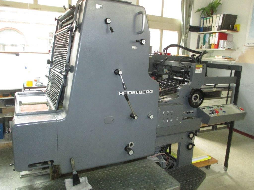 Single-Color Heidelberger M-Offset printing machine with cito system for perforation and creasing - Offsetdruckmaschine: das Bild 2 Single-Color Heidelberger M-Offset printing machine with cito system for perforation and creasing - Offsetdruckmaschine: das Bild 2