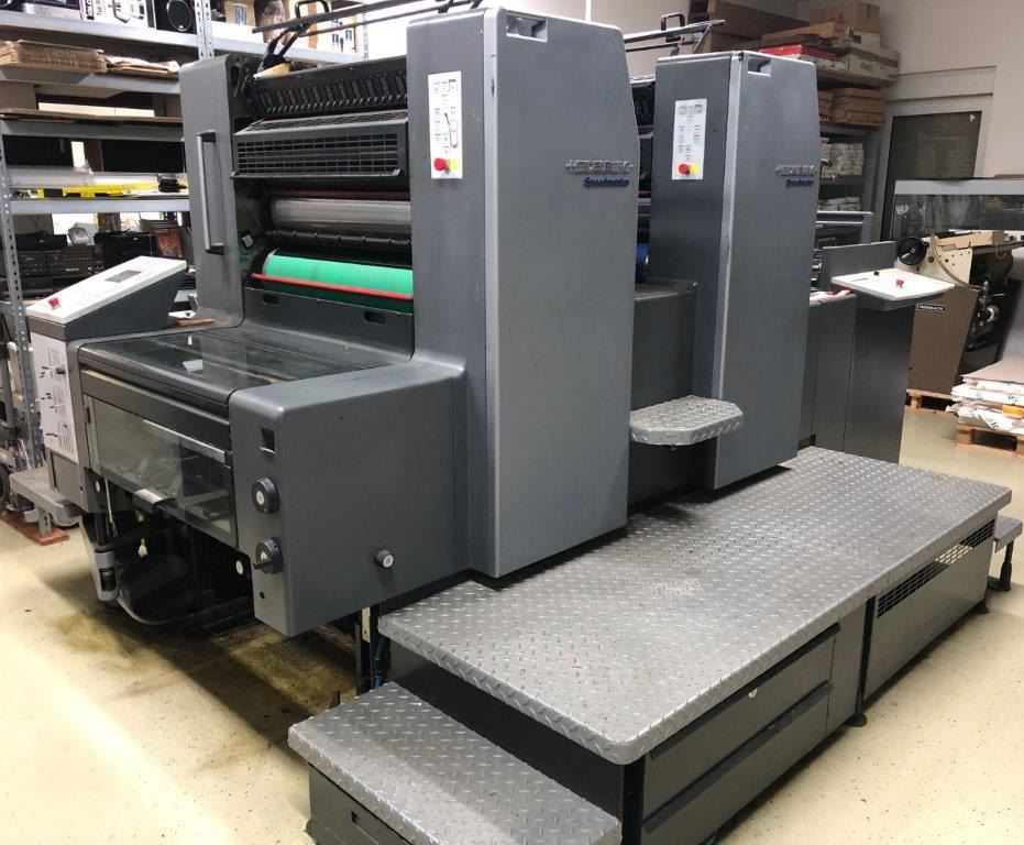 Straight two-colour Heidelberg Speedmaster SM 74-2 - Offsetdruckmaschine: das Bild 2 Straight two-colour Heidelberg Speedmaster SM 74-2 - Offsetdruckmaschine: das Bild 2