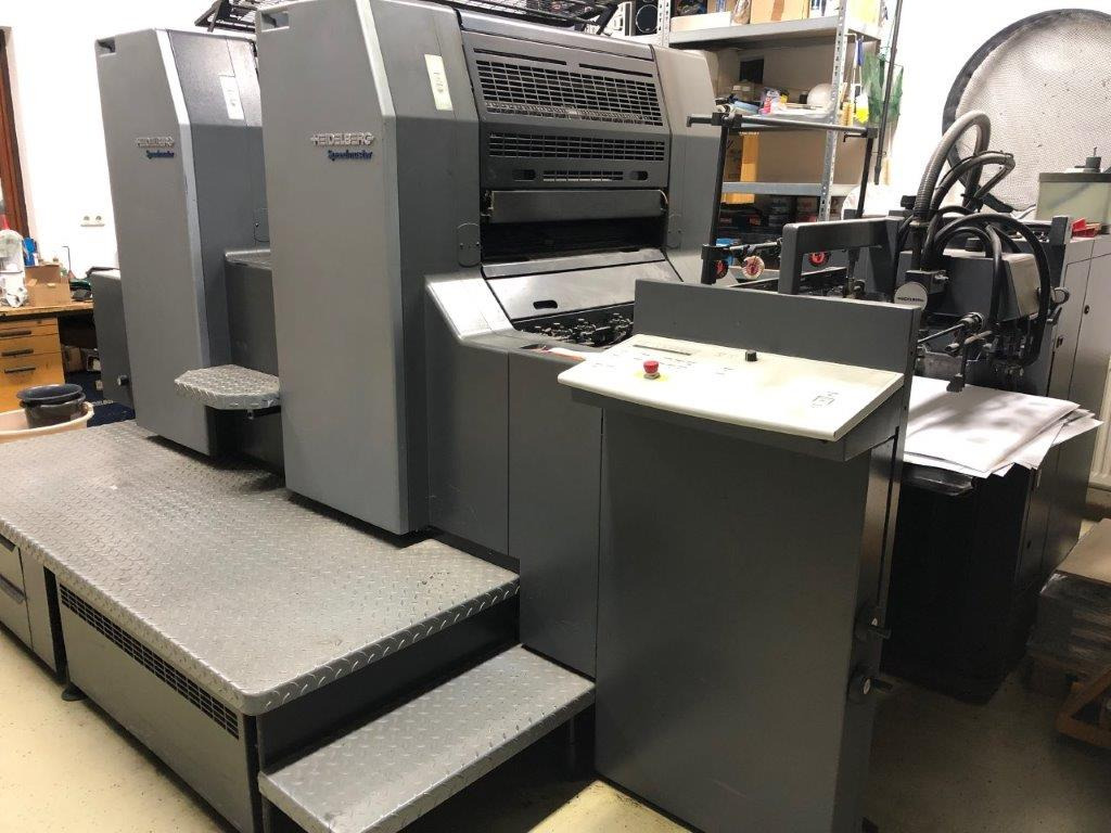 Straight two-colour Heidelberg Speedmaster SM 74-2 - Offsetdruckmaschine: das Bild 1 Straight two-colour Heidelberg Speedmaster SM 74-2 - Offsetdruckmaschine: das Bild 1