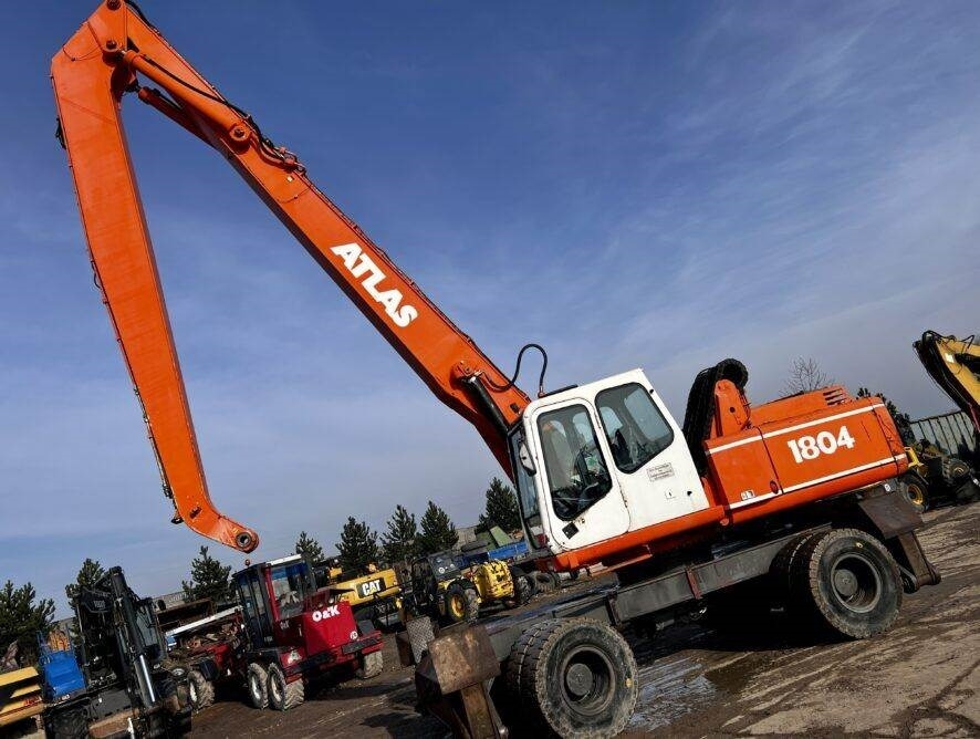 Atlas 1804MI - Umschlagbagger: das Bild 1 Atlas 1804MI - Umschlagbagger: das Bild 1