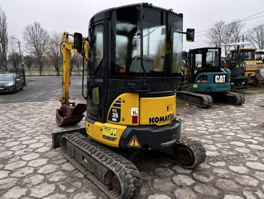 Komatsu PC35 MR-3 - Minibagger: das Bild 4 Komatsu PC35 MR-3 - Minibagger: das Bild 4
