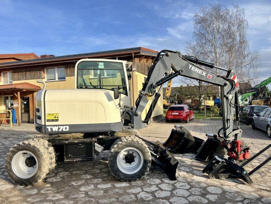 Terex TW70 - Mobilbagger: das Bild 1 Terex TW70 - Mobilbagger: das Bild 1