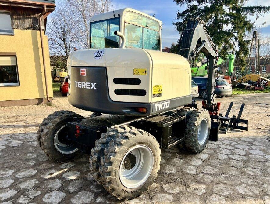Terex TW70 - Mobilbagger: das Bild 5 Terex TW70 - Mobilbagger: das Bild 5
