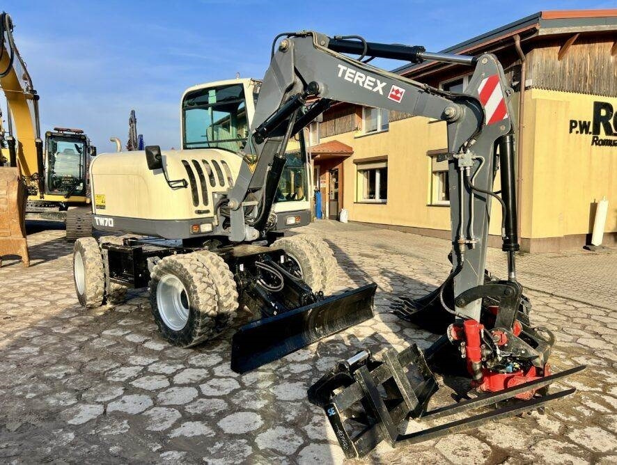 Terex TW70 - Mobilbagger: das Bild 3 Terex TW70 - Mobilbagger: das Bild 3
