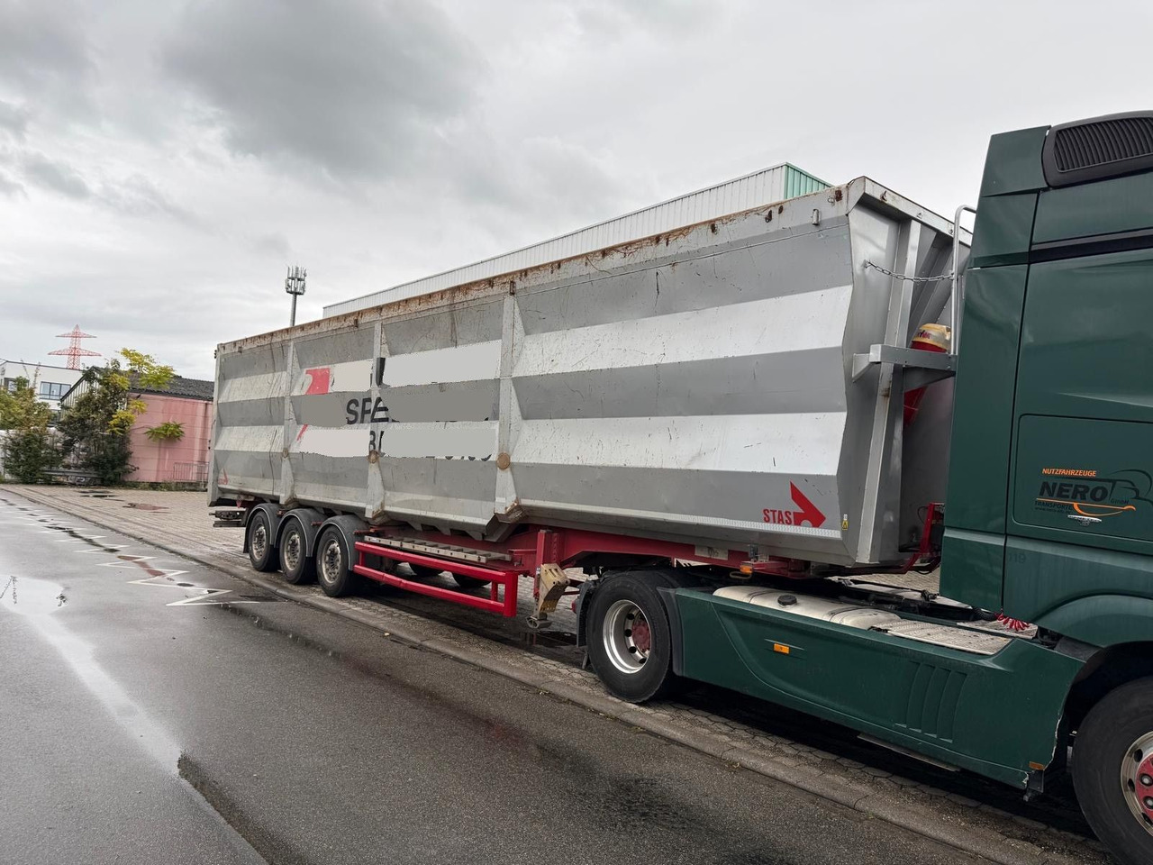 Lück SKF35 86m³/Alufelgen/SAF/Scheibe/Lift - Kipper Auflieger: das Bild 2 Lück SKF35 86m³/Alufelgen/SAF/Scheibe/Lift - Kipper Auflieger: das Bild 2