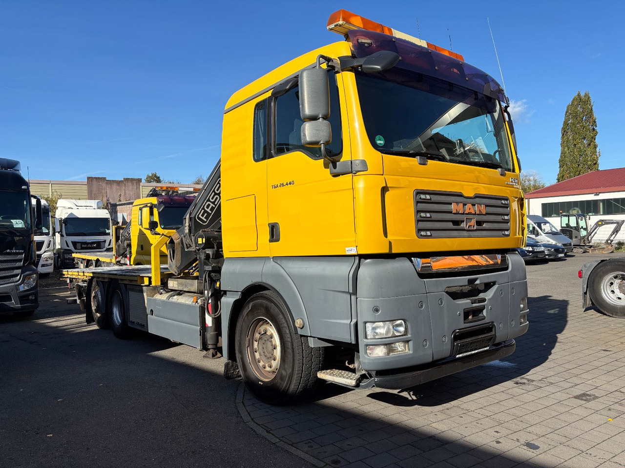 MAN TGA 26.440 FASSI F450AXP Containerauf./Lenkachse - Autokran: das Bild 5 MAN TGA 26.440 FASSI F450AXP Containerauf./Lenkachse - Autokran: das Bild 5