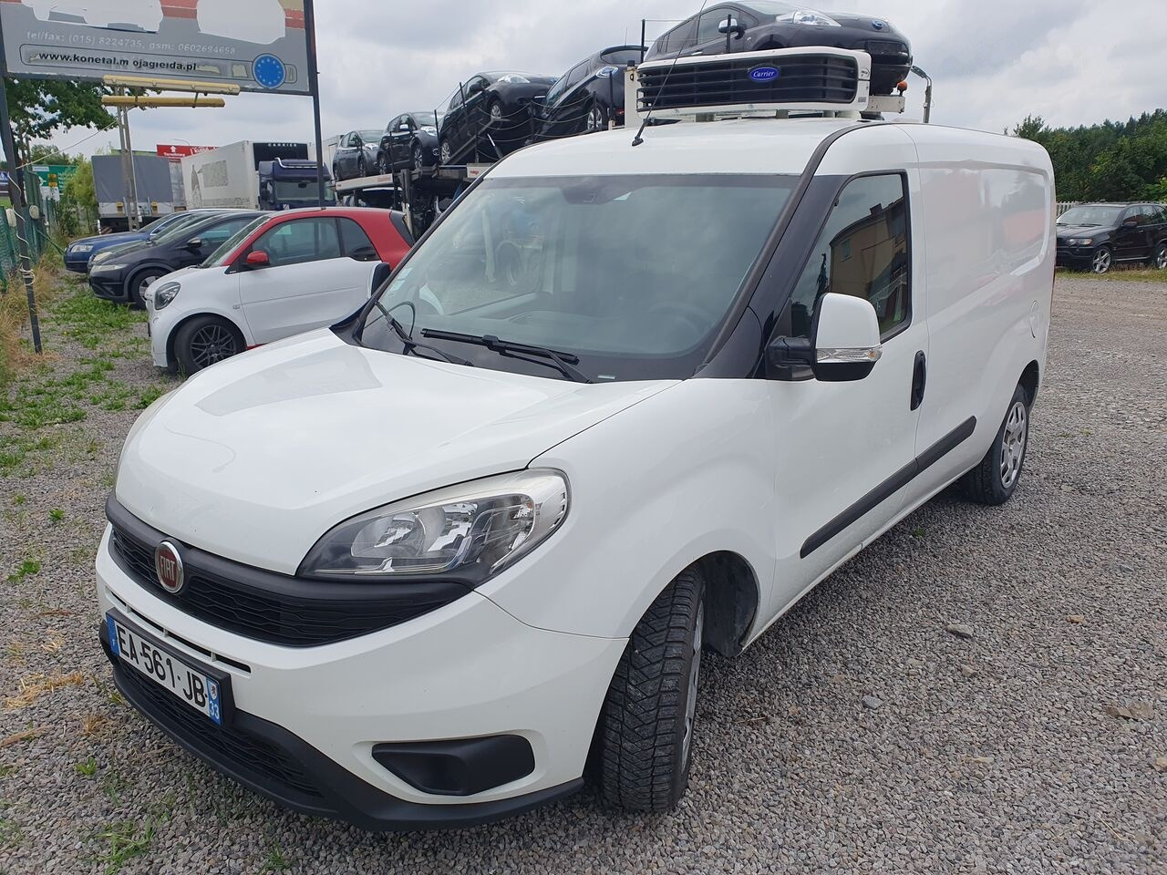 FIAT DOBLO LONG CHLODNIA carrier+230v KLIMA EURO6 - Kühltransporter: das Bild 1 FIAT DOBLO LONG CHLODNIA carrier+230v KLIMA EURO6 - Kühltransporter: das Bild 1