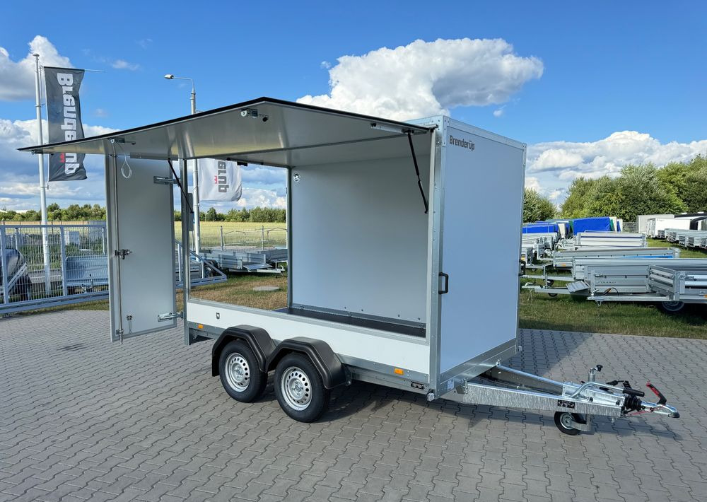BRENDERUP Cargo CD300TB 300x155x185 cm 2000 kg drzwi + klapa - Koffer Anhänger: das Bild 1 BRENDERUP Cargo CD300TB 300x155x185 cm 2000 kg drzwi + klapa - Koffer Anhänger: das Bild 1