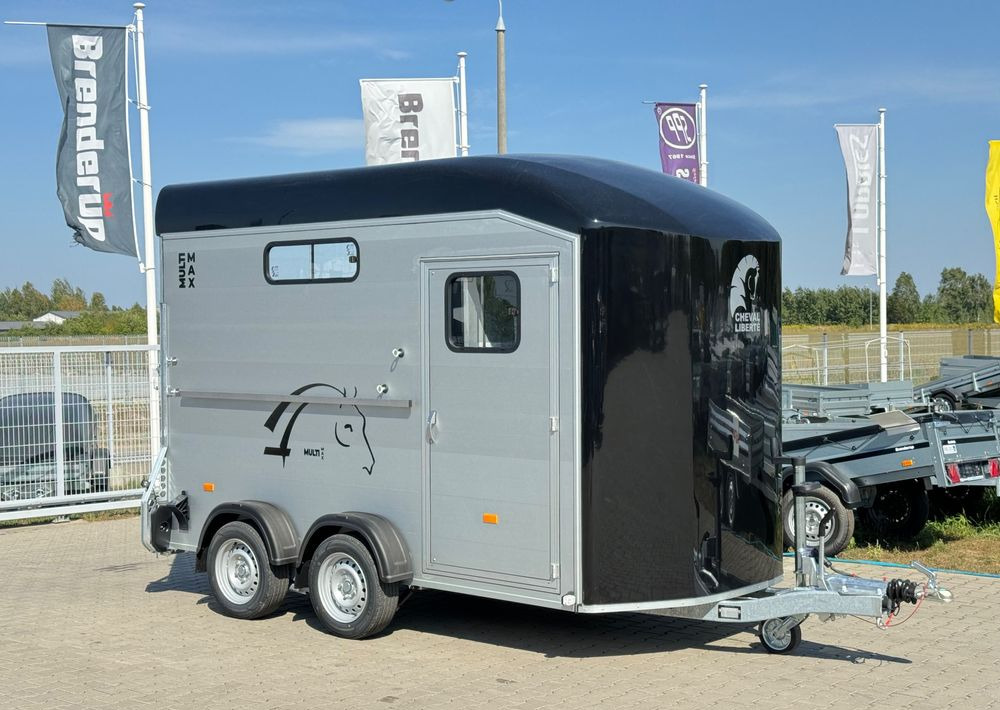 CHEVAL LIBERTÉ MultiMax przyczepa na dwa konie | duża siodlarnia | drzwi boczne | 2600 kg DMC | 380×181 cm | ALUMINIOWA | Debon | dostawa | mocna i solidna | - Pferdeanhänger: das Bild 1 CHEVAL LIBERTÉ MultiMax przyczepa na dwa konie | duża siodlarnia | drzwi boczne | 2600 kg DMC | 380×181 cm | ALUMINIOWA | Debon | dostawa | mocna i solidna | - Pferdeanhänger: das Bild 1