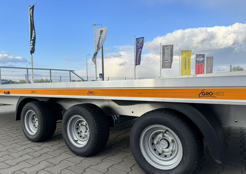 GROMEX Gromex laweta aluminiowa | 850x210cm | DMC 3500kg | platforma na 2 auta | 3 osie AL-KO | OŚWIETLENIE LED - Autotransporter Anhänger: das Bild 3 GROMEX Gromex laweta aluminiowa | 850x210cm | DMC 3500kg | platforma na 2 auta | 3 osie AL-KO | OŚWIETLENIE LED - Autotransporter Anhänger: das Bild 3