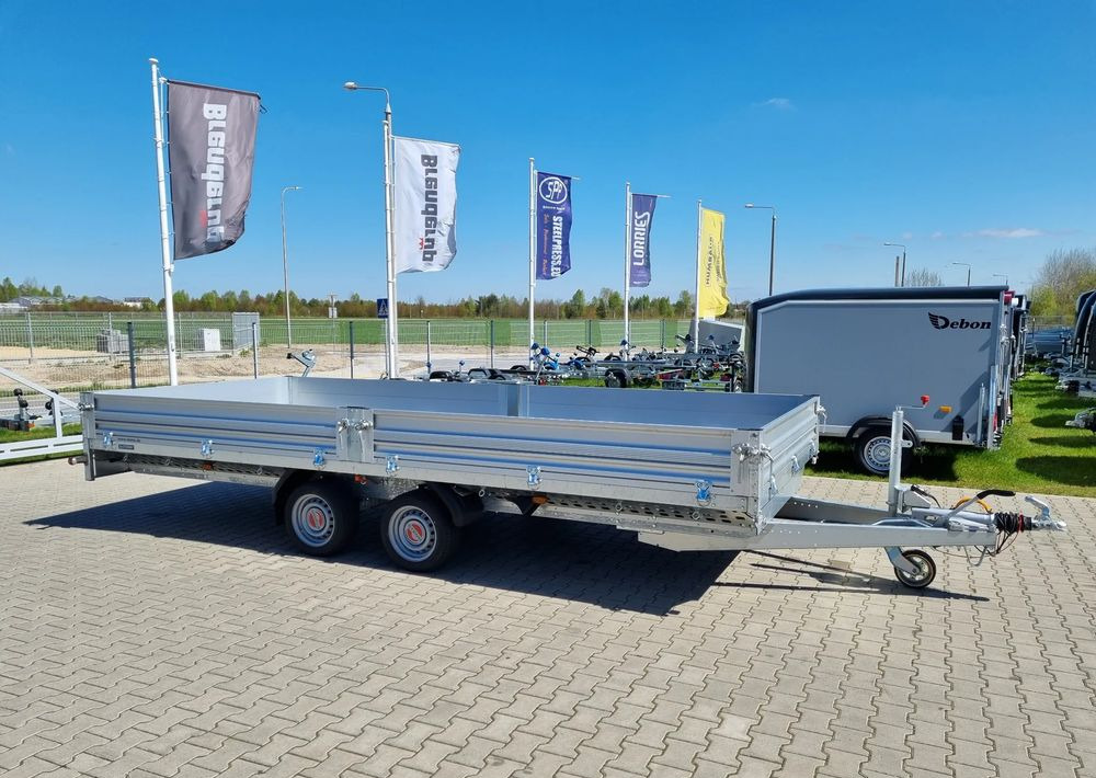 Stema Przyczepa 510x213 cm ALU 3,5T hamowana - Pritschenanhänger/ Plattformanhänger: das Bild 1 Stema Przyczepa 510x213 cm ALU 3,5T hamowana - Pritschenanhänger/ Plattformanhänger: das Bild 1