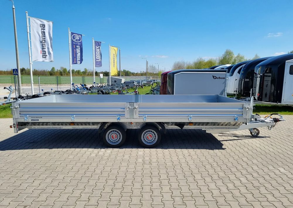 Stema Przyczepa 510x213 cm ALU 3,5T hamowana - Pritschenanhänger/ Plattformanhänger: das Bild 2 Stema Przyczepa 510x213 cm ALU 3,5T hamowana - Pritschenanhänger/ Plattformanhänger: das Bild 2