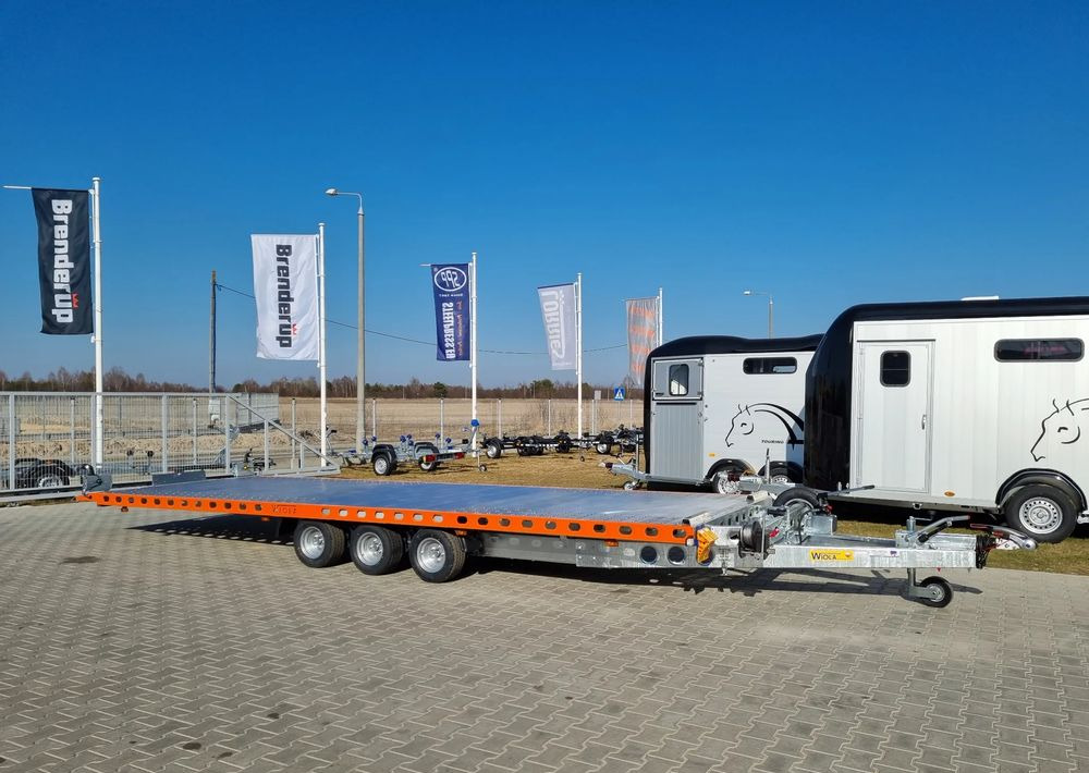WIOLA L35G65P hydraulic lifting 650x216 cm 3.5T GVW for vans trucks - Autotransporter Anhänger: das Bild 2 WIOLA L35G65P hydraulic lifting 650x216 cm 3.5T GVW for vans trucks - Autotransporter Anhänger: das Bild 2