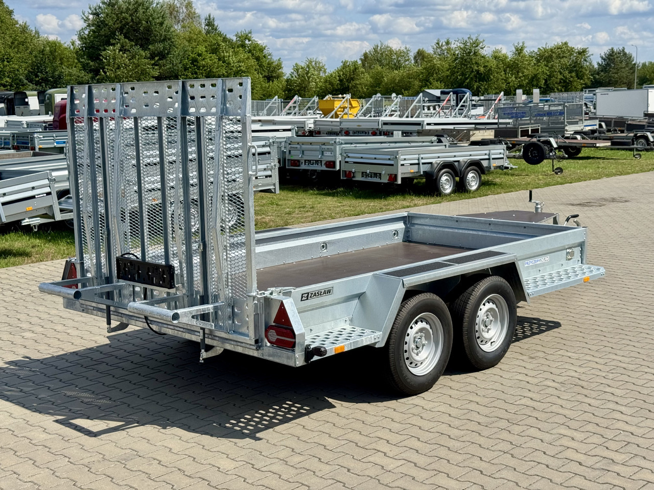 ZASŁAW MK350TH - Baumaschinenanhänger: das Bild 3 ZASŁAW MK350TH - Baumaschinenanhänger: das Bild 3