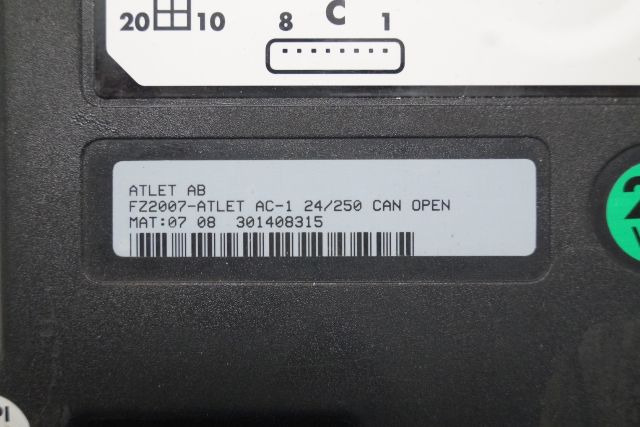 Atlet FZ2007 | Rijregeling Drive controller ZAPI AC1 FZ2007 24/250A can open sn. - Steuergerät für Flurförderzeug: das Bild 2 Atlet FZ2007 | Rijregeling Drive controller ZAPI AC1 FZ2007 24/250A can open sn. - Steuergerät für Flurförderzeug: das Bild 2
