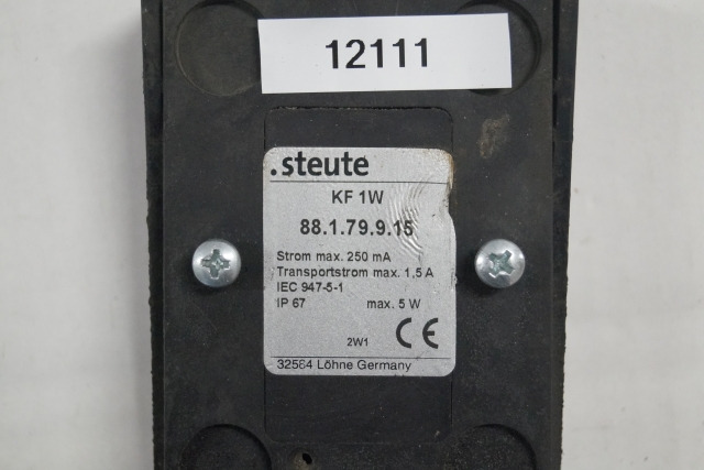 Jungheinrich 51258535 | Switch with S4 pin Saab connector Steute 88.1.79.9.15 - Elektrische Ausrüstung für Flurförderzeug: das Bild 2 Jungheinrich 51258535 | Switch with S4 pin Saab connector Steute 88.1.79.9.15 - Elektrische Ausrüstung für Flurförderzeug: das Bild 2