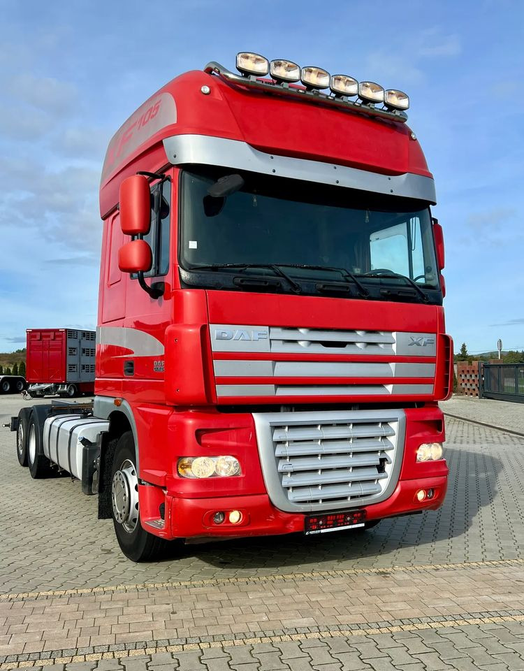 DAF XF105.510 | 6x2 | Pod zabudowę |Os podnoszona i skrętna | Retarder | Webasto | Klimatyzacja - Fahrgestell LKW: das Bild 1 DAF XF105.510 | 6x2 | Pod zabudowę |Os podnoszona i skrętna | Retarder | Webasto | Klimatyzacja - Fahrgestell LKW: das Bild 1