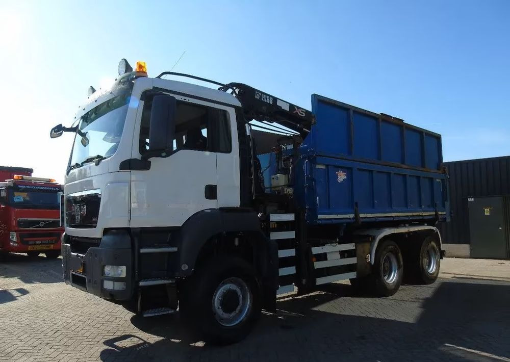 MAN TGS 26.400 6x6 – Wywrotka 3-stronna Meiller + Żuraw HIAB 166 E3 HIPRO – 429.222 km – Euro 4 - Kipper, Autokran: das Bild 2 MAN TGS 26.400 6x6 – Wywrotka 3-stronna Meiller + Żuraw HIAB 166 E3 HIPRO – 429.222 km – Euro 4 - Kipper, Autokran: das Bild 2
