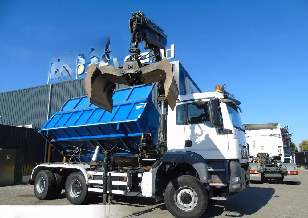 MAN TGS 26.400 6x6 – Wywrotka 3-stronna Meiller + Żuraw HIAB 166 E3 HIPRO – 429.222 km – Euro 4 - Kipper, Autokran: das Bild 3 MAN TGS 26.400 6x6 – Wywrotka 3-stronna Meiller + Żuraw HIAB 166 E3 HIPRO – 429.222 km – Euro 4 - Kipper, Autokran: das Bild 3