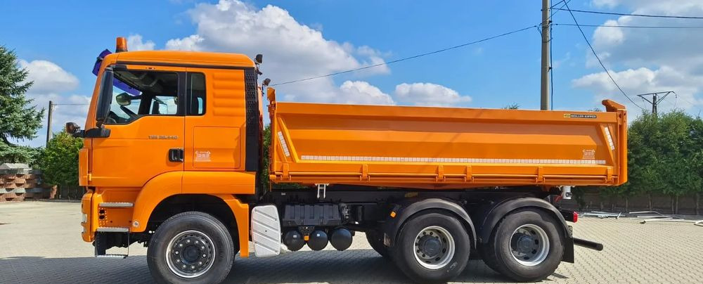 MAN TGS 26.440 | 6x4 | Retarder | Automat | Wywrotka Meiller | Euro 6 | + Przyczepa HUMBAUR wywrotka trójstronna | - Kipper: das Bild 5 MAN TGS 26.440 | 6x4 | Retarder | Automat | Wywrotka Meiller | Euro 6 | + Przyczepa HUMBAUR wywrotka trójstronna | - Kipper: das Bild 5