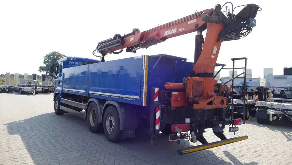 MAN TGS 26.460 – Platforma z żurawiem HDS tylnym do materiałów budowlanych / Retarder / 6x2 / Klima / Euro 6 - Autokran, Pritsche LKW: das Bild 3 MAN TGS 26.460 – Platforma z żurawiem HDS tylnym do materiałów budowlanych / Retarder / 6x2 / Klima / Euro 6 - Autokran, Pritsche LKW: das Bild 3