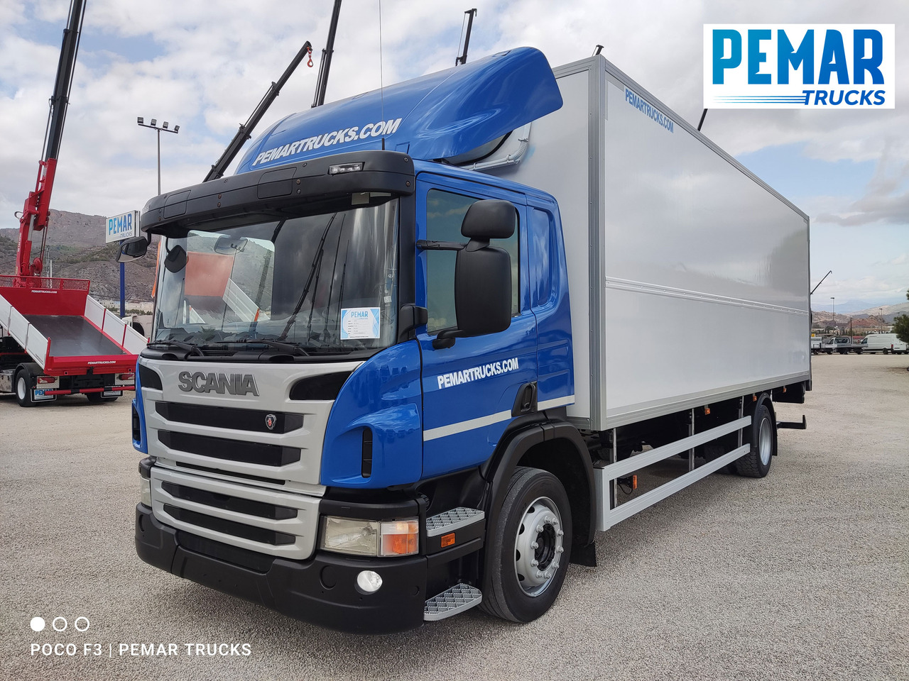 SCANIA P 230 CAJA CERRADA 16.5T - Koffer LKW: das Bild 1 SCANIA P 230 CAJA CERRADA 16.5T - Koffer LKW: das Bild 1