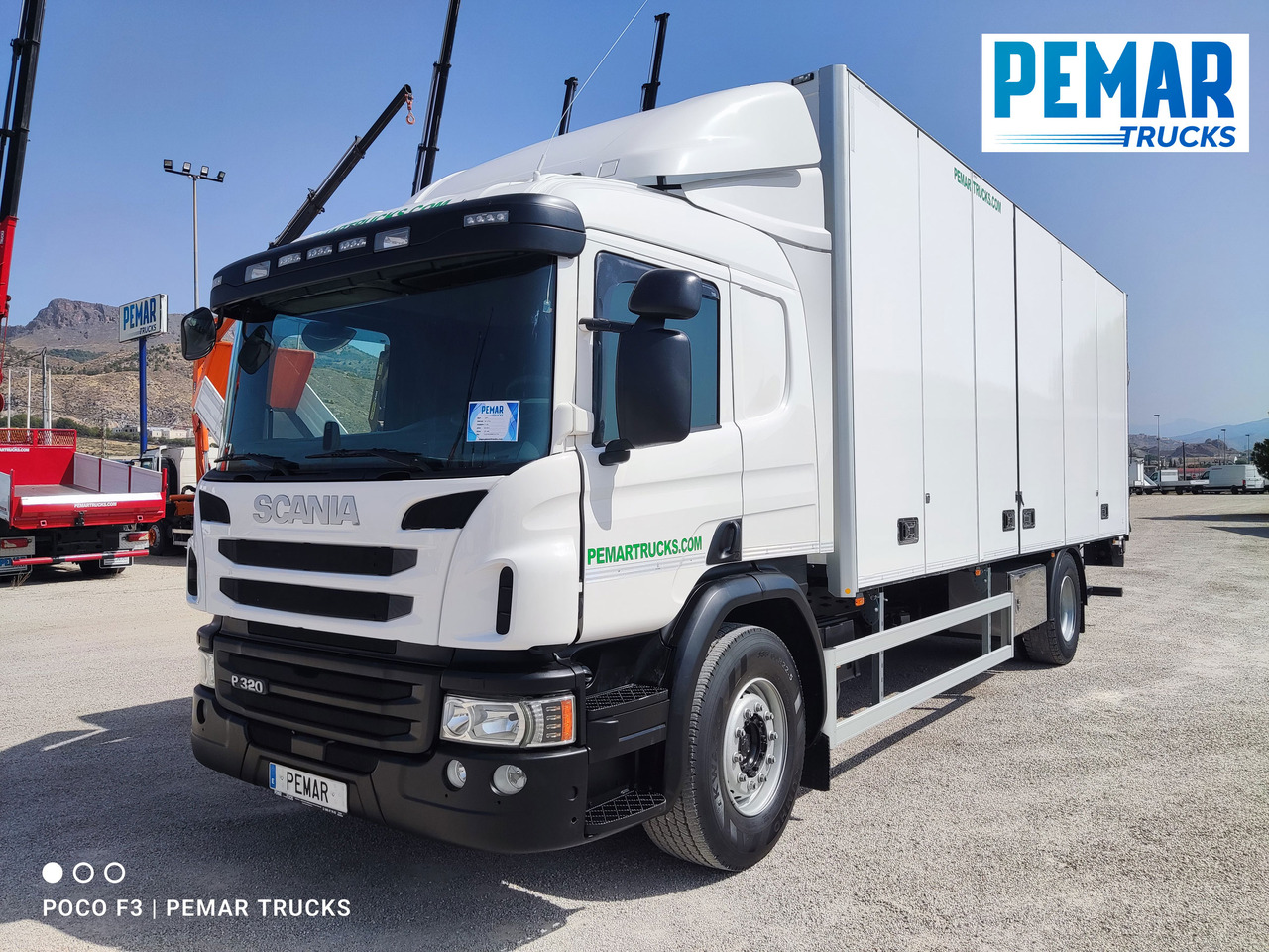 SCANIA P 320 CAJA CERRADA 18T EURO 6 - Koffer LKW: das Bild 1 SCANIA P 320 CAJA CERRADA 18T EURO 6 - Koffer LKW: das Bild 1