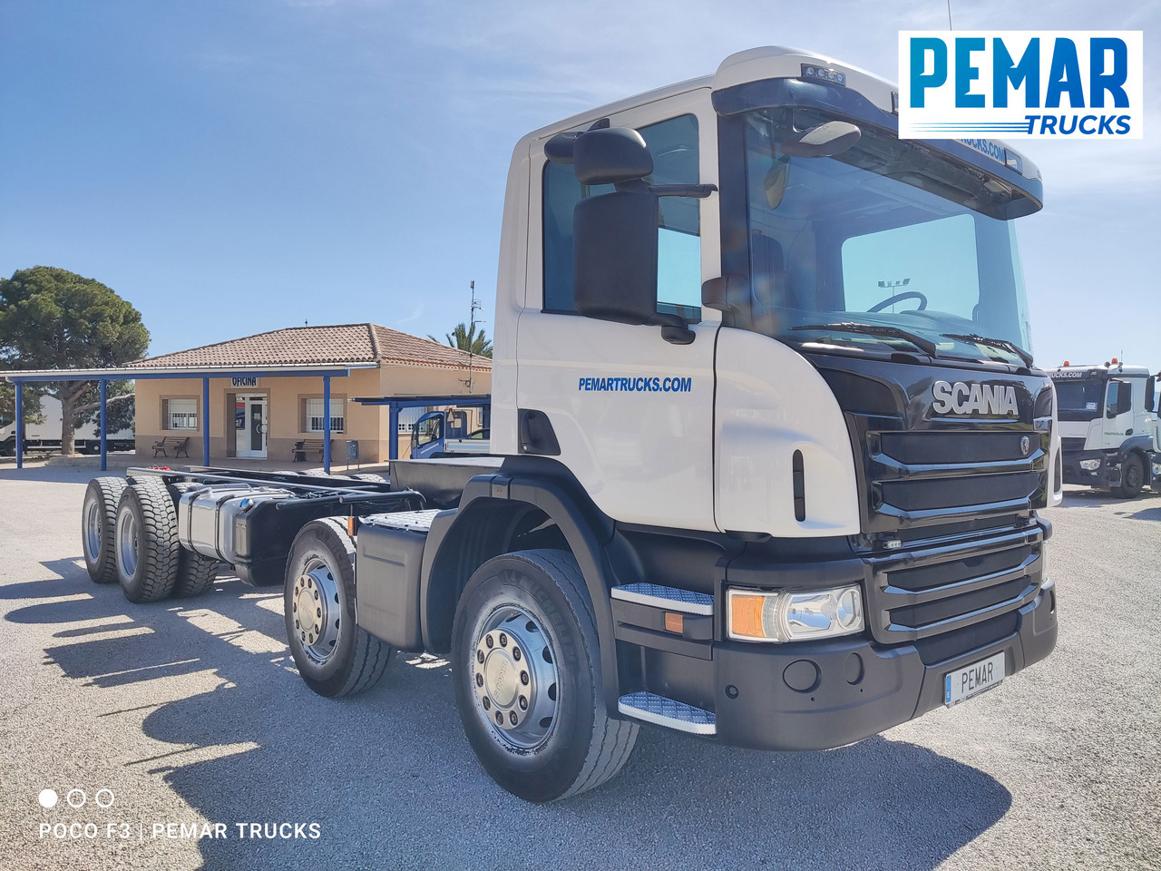 SCANIA P 410 8X4 CHASIS EURO 6 - Fahrgestell LKW: das Bild 3 SCANIA P 410 8X4 CHASIS EURO 6 - Fahrgestell LKW: das Bild 3