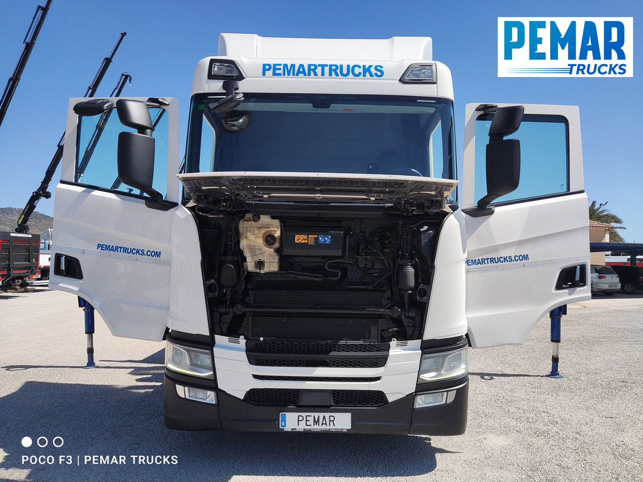 Autokran SCANIA R 520 6X2 GRUA CAJA FIJA: das Bild 33