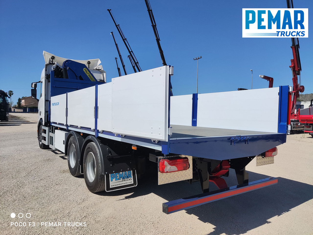 Autokran SCANIA R 520 6X2 GRUA CAJA FIJA: das Bild 11