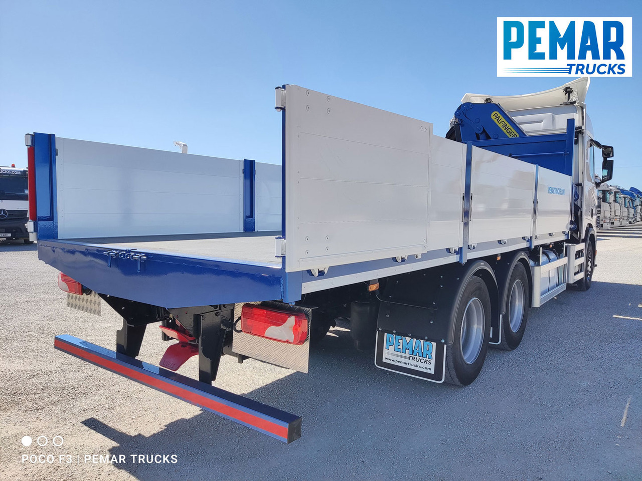 Autokran SCANIA R 520 6X2 GRUA CAJA FIJA: das Bild 13