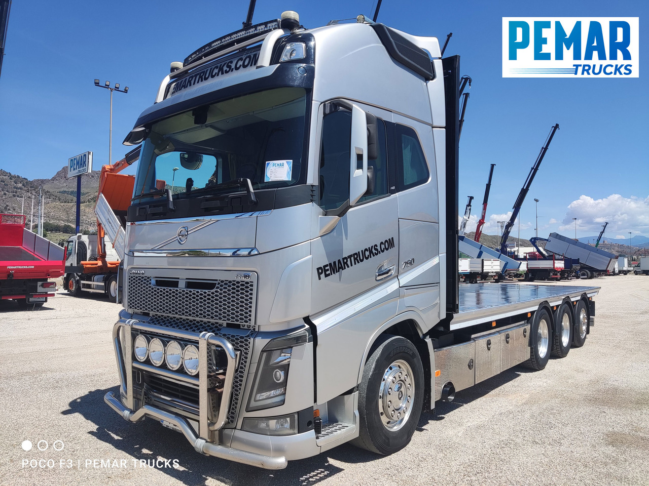 VOLVO FH16 750 8X4 PLATAFORMA CAJA ABIERTA - Pritsche LKW: das Bild 1 VOLVO FH16 750 8X4 PLATAFORMA CAJA ABIERTA - Pritsche LKW: das Bild 1