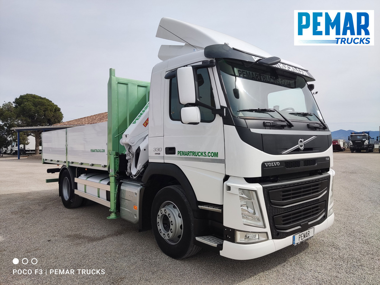 VOLVO FM 330 4X2 GRUA CAJA FIJA - Pritsche LKW, Autokran: das Bild 4 VOLVO FM 330 4X2 GRUA CAJA FIJA - Pritsche LKW, Autokran: das Bild 4