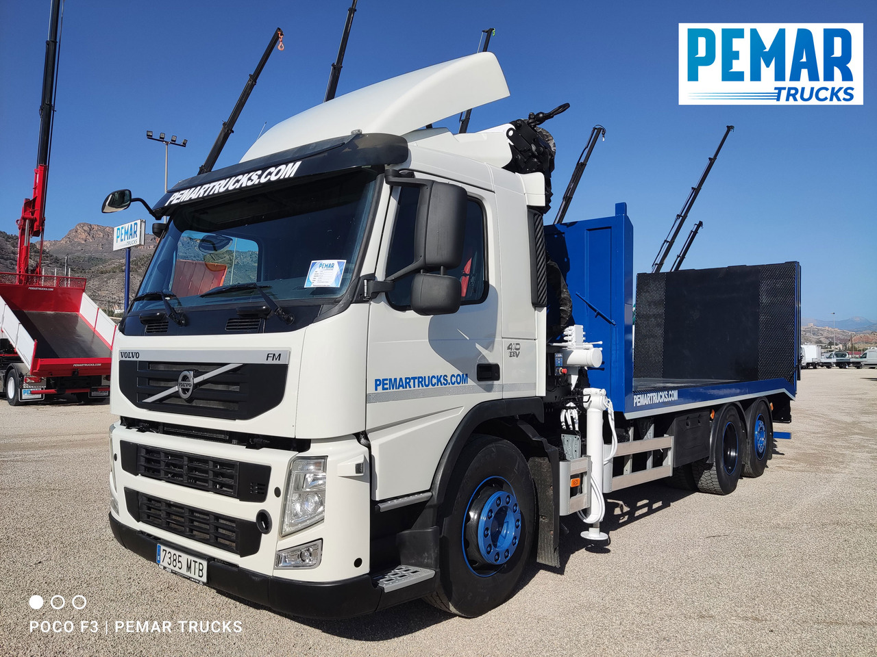 VOLVO FM 410 6X2 GRUA PORTAMAQUINARIA - Autotransporter LKW, Autokran: das Bild 2 VOLVO FM 410 6X2 GRUA PORTAMAQUINARIA - Autotransporter LKW, Autokran: das Bild 2