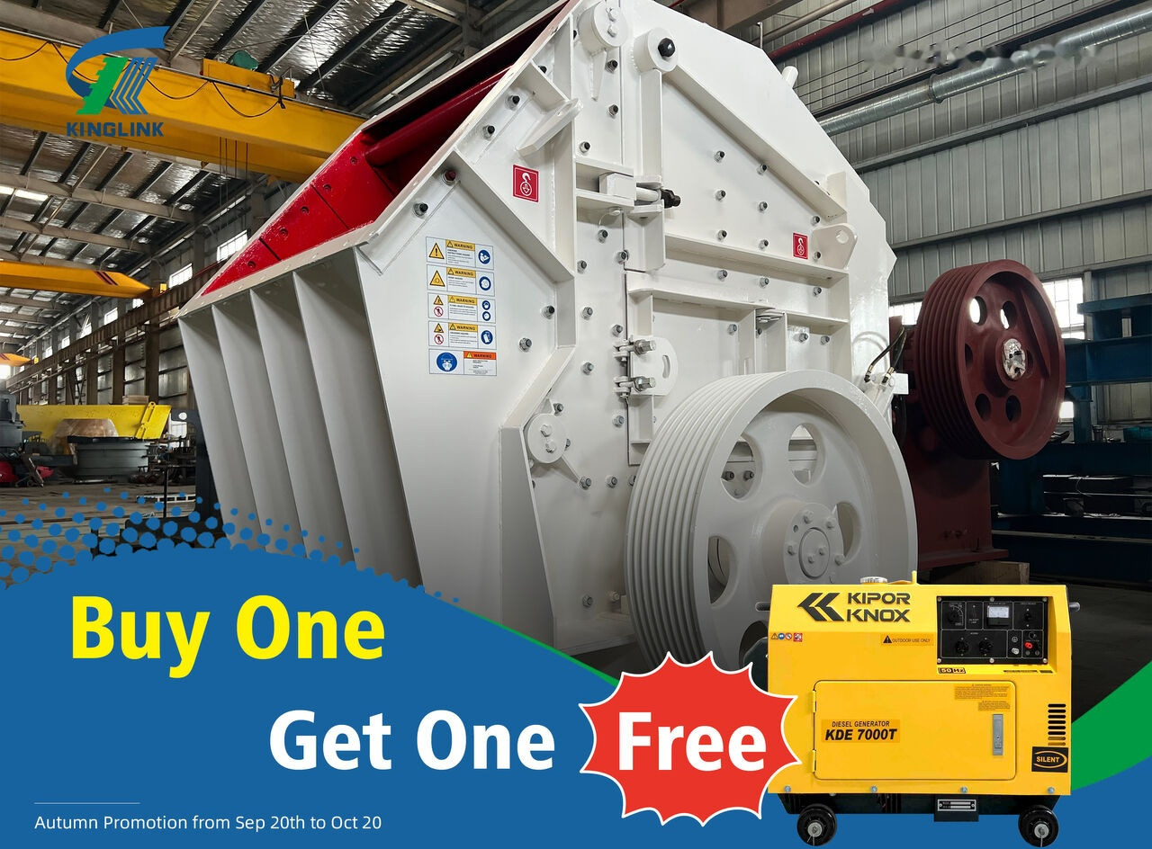 Kinglink 250TPH Hydraulic Limestone Tertiary Impact Crusher KPF1416 - Prallbrecher: das Bild 1 Kinglink 250TPH Hydraulic Limestone Tertiary Impact Crusher KPF1416 - Prallbrecher: das Bild 1