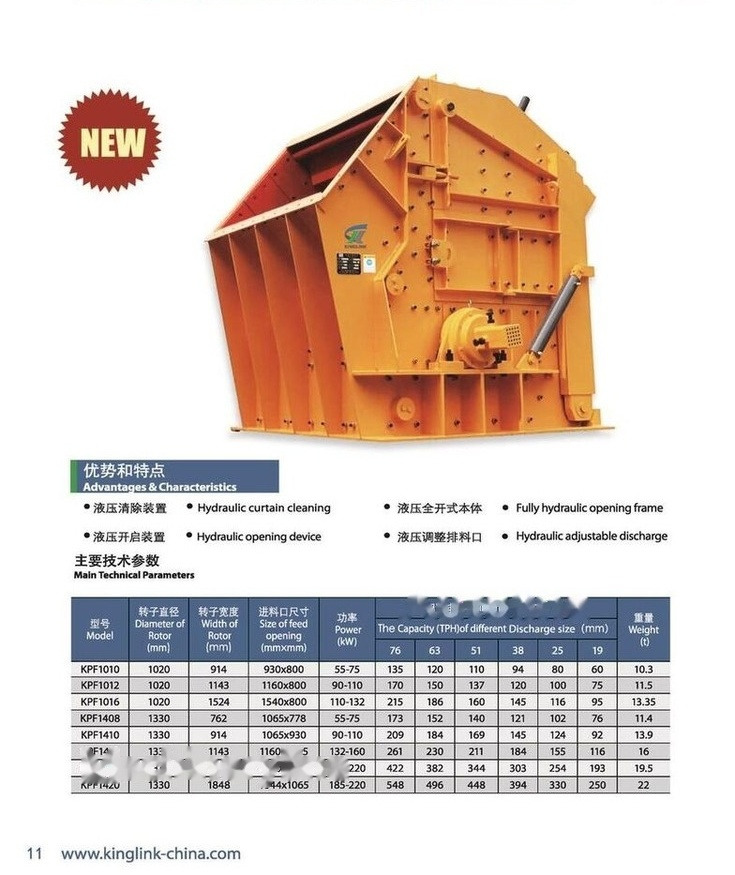 Kinglink HSI Impact Crusher KPF1420 - Prallbrecher: das Bild 4 Kinglink HSI Impact Crusher KPF1420 - Prallbrecher: das Bild 4