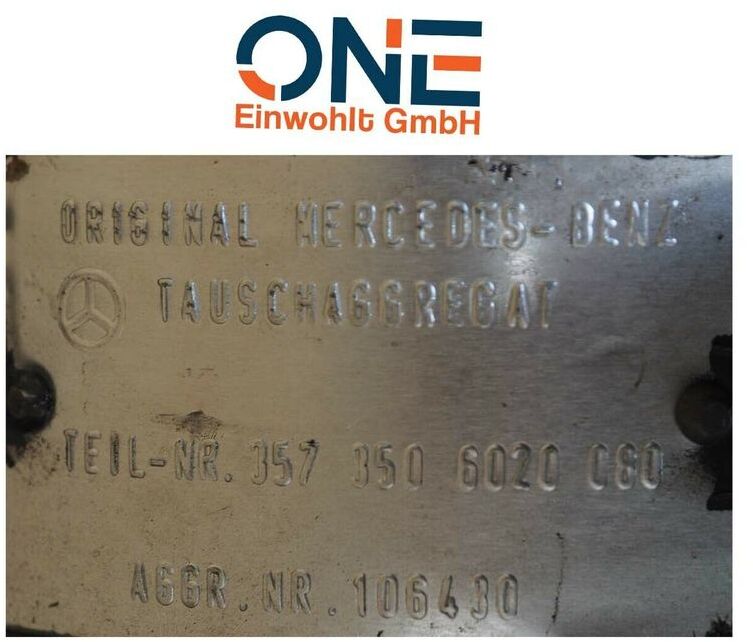 Differential HO7/10 DL für Mercedes O405, A 3573506020 - Differenzial Getriebe für Bus: das Bild 3 Differential HO7/10 DL für Mercedes O405, A 3573506020 - Differenzial Getriebe für Bus: das Bild 3