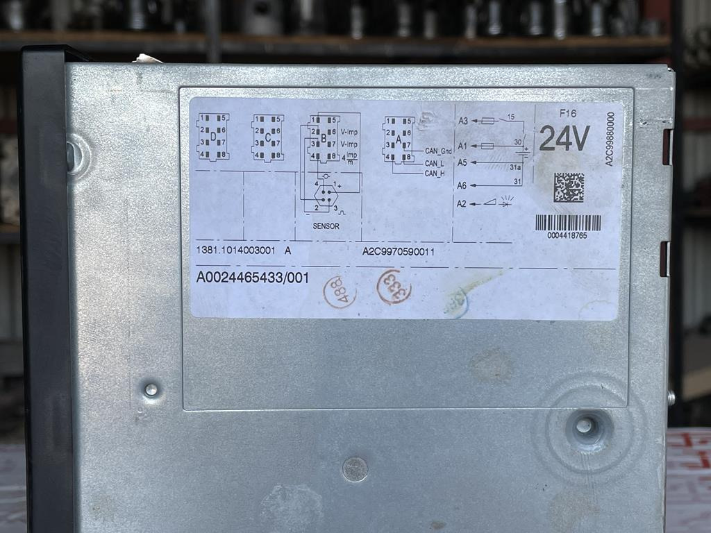 MERCEDES-BENZ ACTROS MP4 - Tachograph für LKW: das Bild 4 MERCEDES-BENZ ACTROS MP4 - Tachograph für LKW: das Bild 4