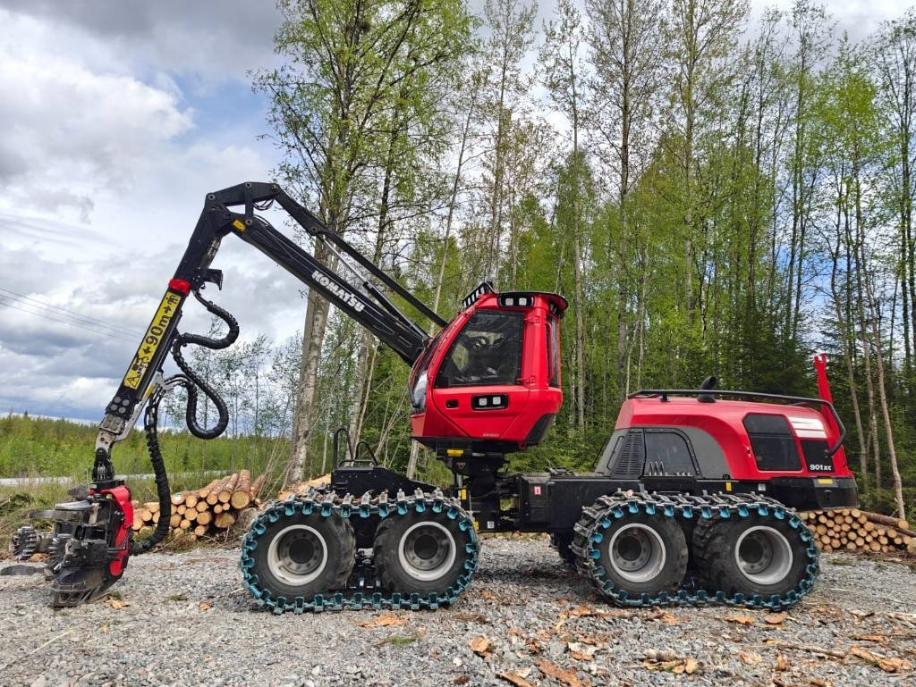 Komatsu 901 XC - Harvester: das Bild 2 Komatsu 901 XC - Harvester: das Bild 2