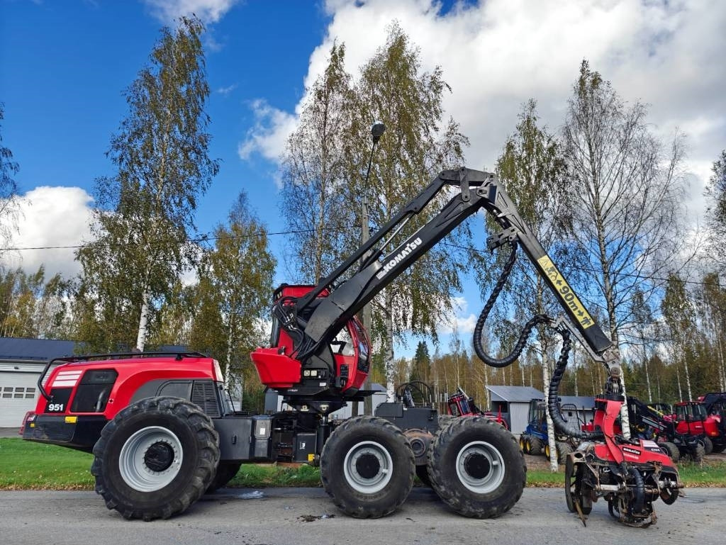 Komatsu 951 - Harvester: das Bild 5 Komatsu 951 - Harvester: das Bild 5