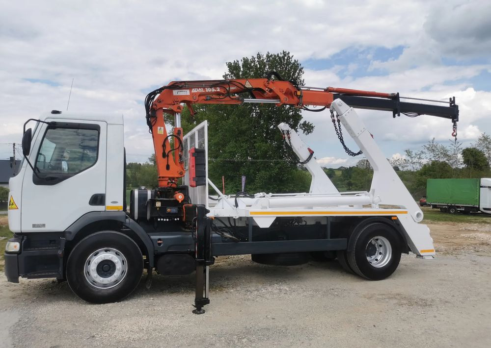 Renault Premium 270DCi + żuraw HDS Atlas 105.2 + Bramowiec MEILLER 12t Kontener - Absetzkipper, Autokran: das Bild 5 Renault Premium 270DCi + żuraw HDS Atlas 105.2 + Bramowiec MEILLER 12t Kontener - Absetzkipper, Autokran: das Bild 5