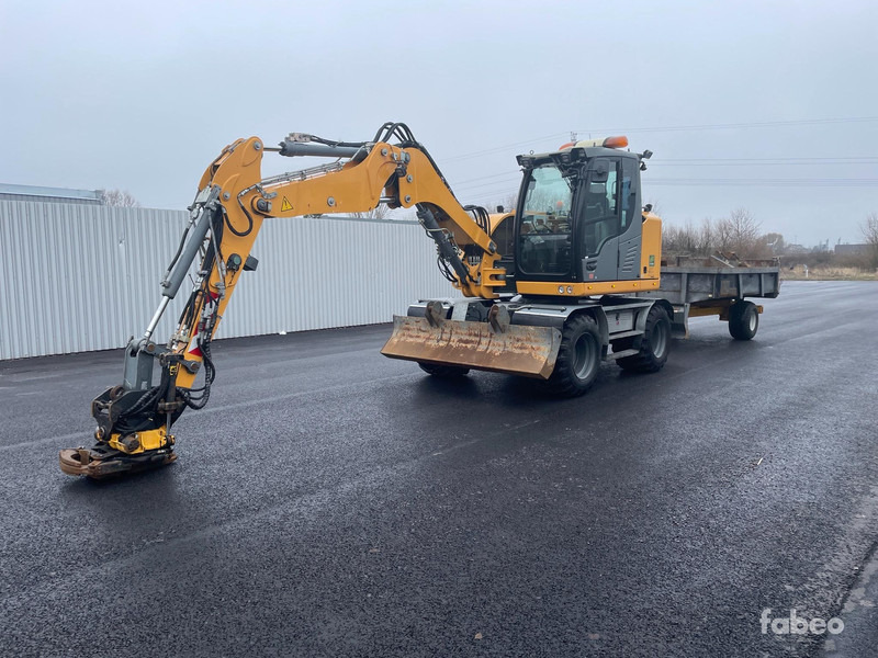 Liebherr A910 - Mobilbagger: das Bild 1 Liebherr A910 - Mobilbagger: das Bild 1