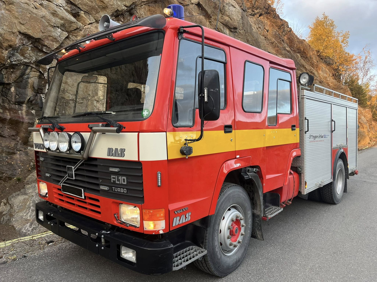 VOLVO FL10 4x2 - fire engine / fire truck / brandbil - Feuerwehrfahrzeug: das Bild 1 VOLVO FL10 4x2 - fire engine / fire truck / brandbil - Feuerwehrfahrzeug: das Bild 1