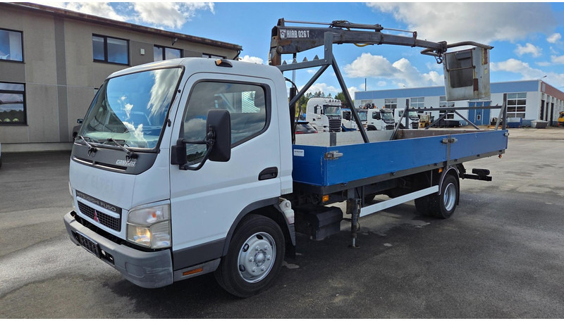 Mitsubishi CANTER FE85B HIAB 026 - Pritsche LKW, Autokran: das Bild 1 Mitsubishi CANTER FE85B HIAB 026 - Pritsche LKW, Autokran: das Bild 1